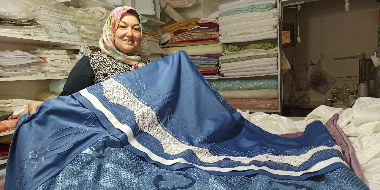 Kahramanmaraş'ta girişimcilik desteği alan kadın işinin patronu oldu