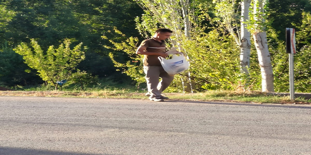 Kahramanmaraş’taki vatandaşın örnek davranışı