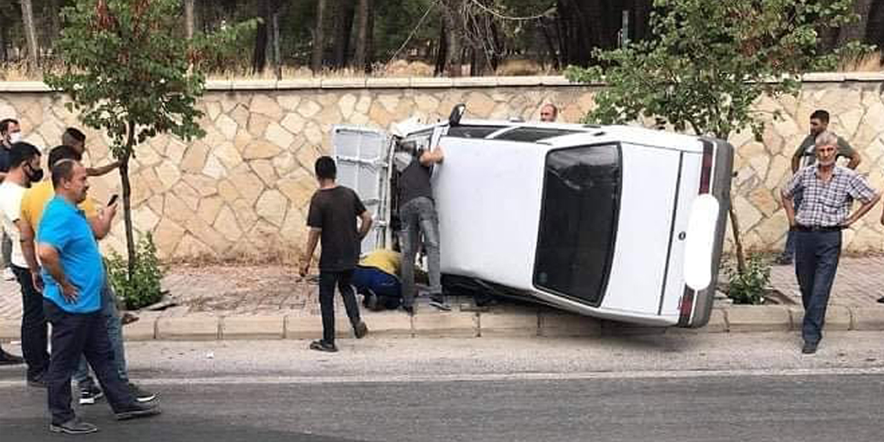 Kahramanmaraş’ta trafik kazası!
