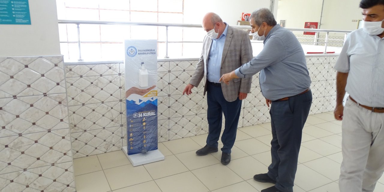 Kahramanmaraş MEM Müdürü Okulları denetliyor