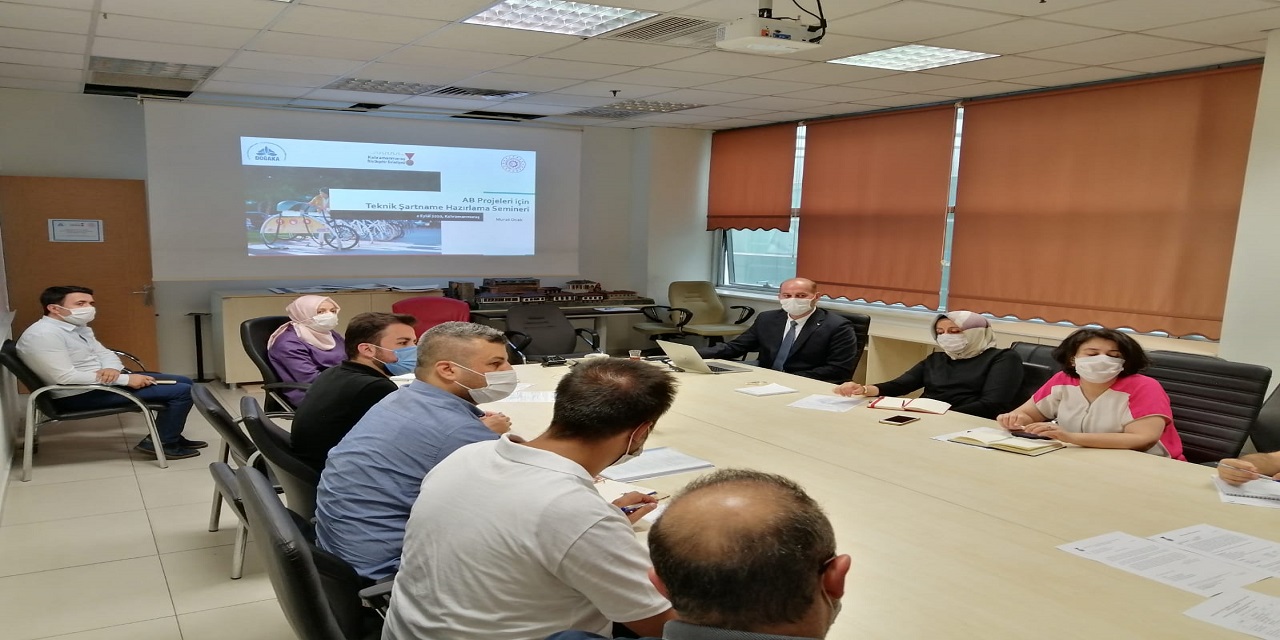 Kahramanmaraş’ta Akıllı Bisiklet Yolu Teknik Toplantısı yapıldı