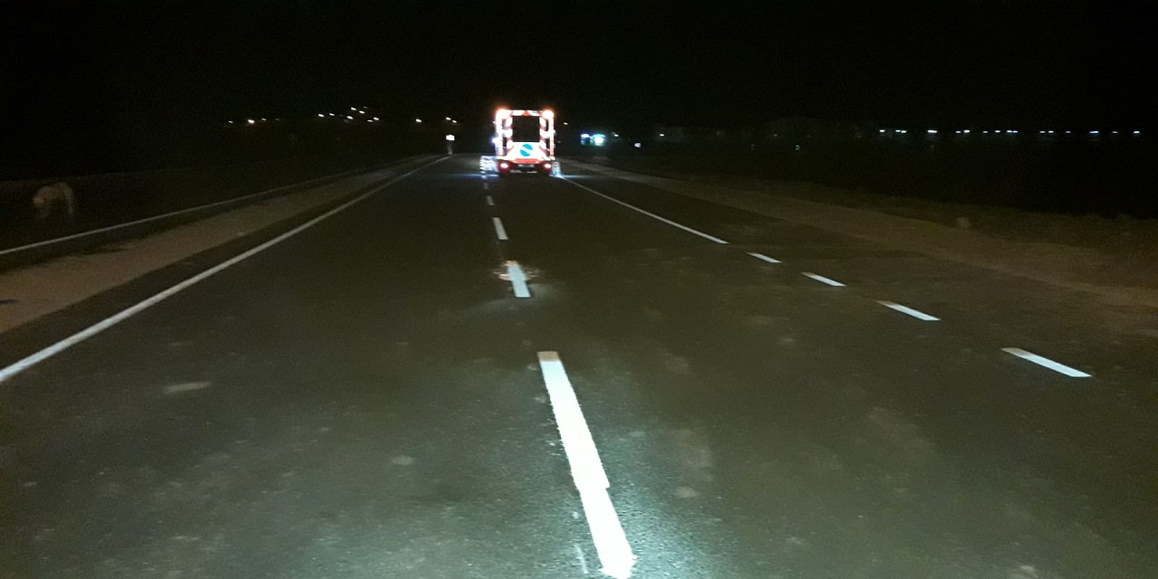 Kahramanmaraş’ta yol çizgileri yenileniyor