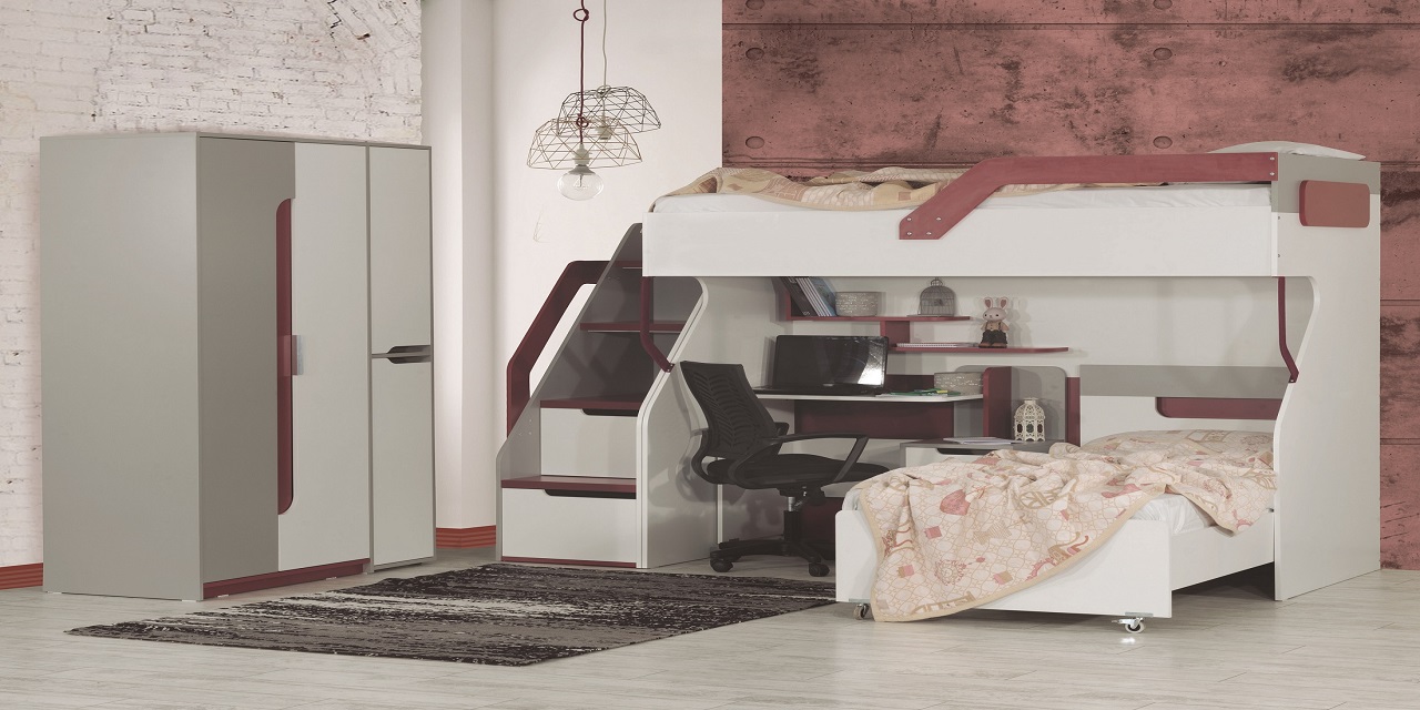 Kilim genç odalarında modern tasarım esintisi