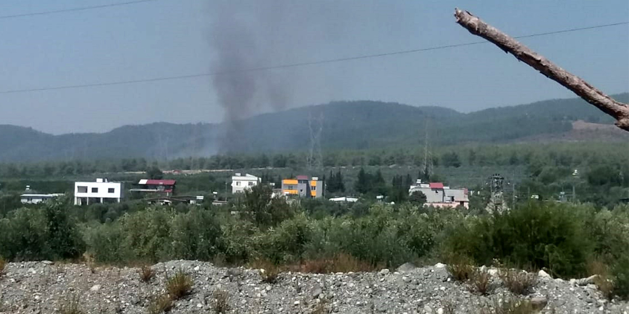 Hatay’daki yangına Kahramanmaraş’tan lojistik destek