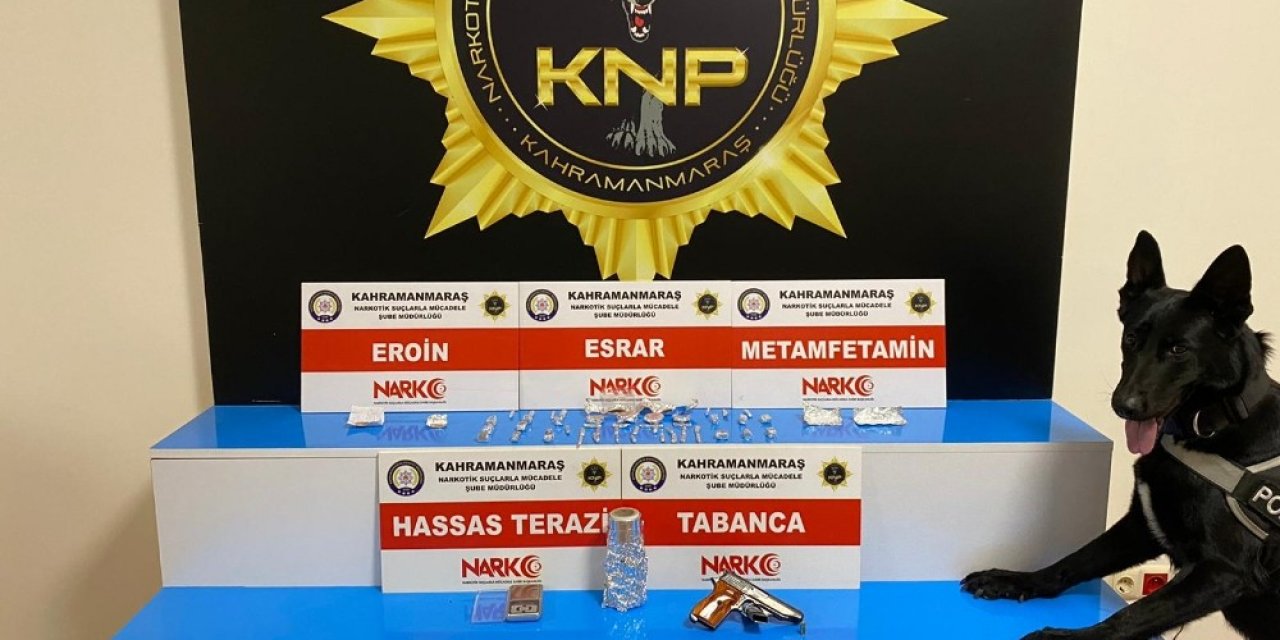 uyuşturucudan Kahramanmaraş'ta iki kişi tutuklandı