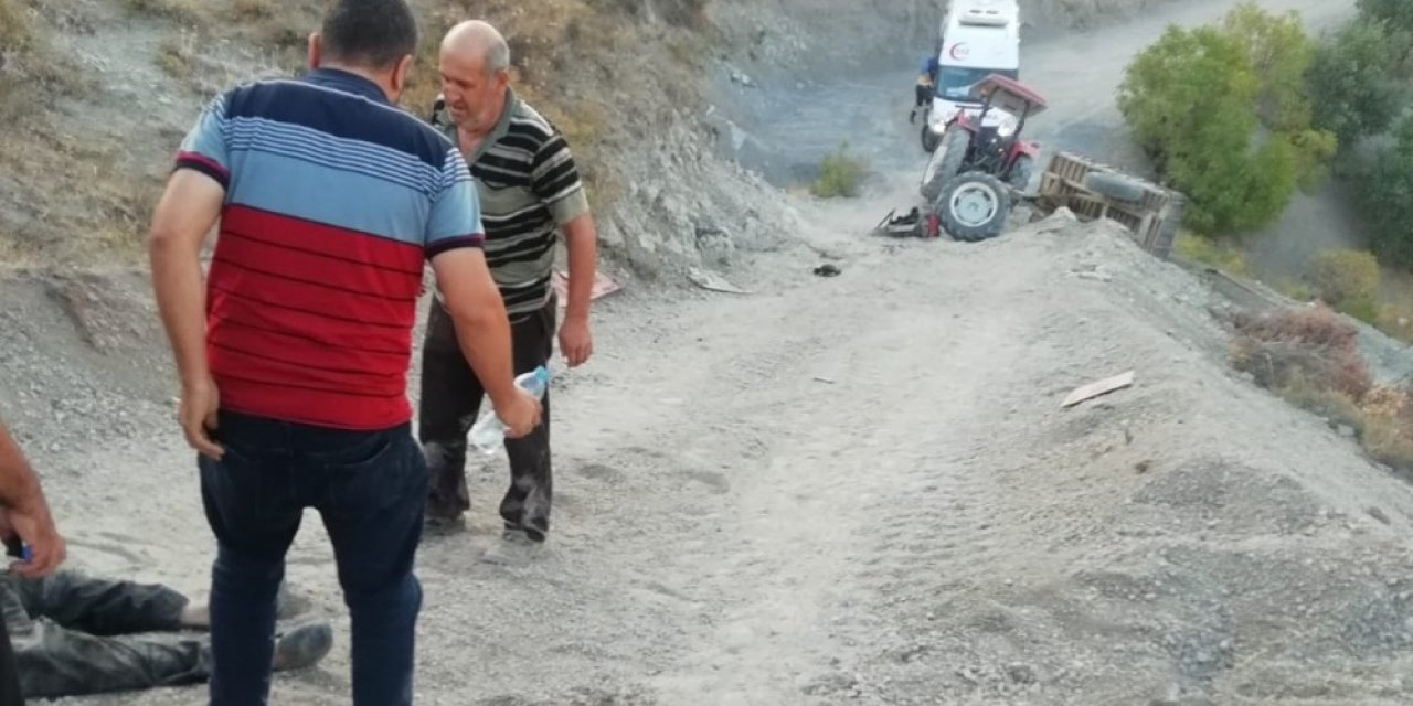 Kahramanmaraş’ta traktör kazası: 1 ölü