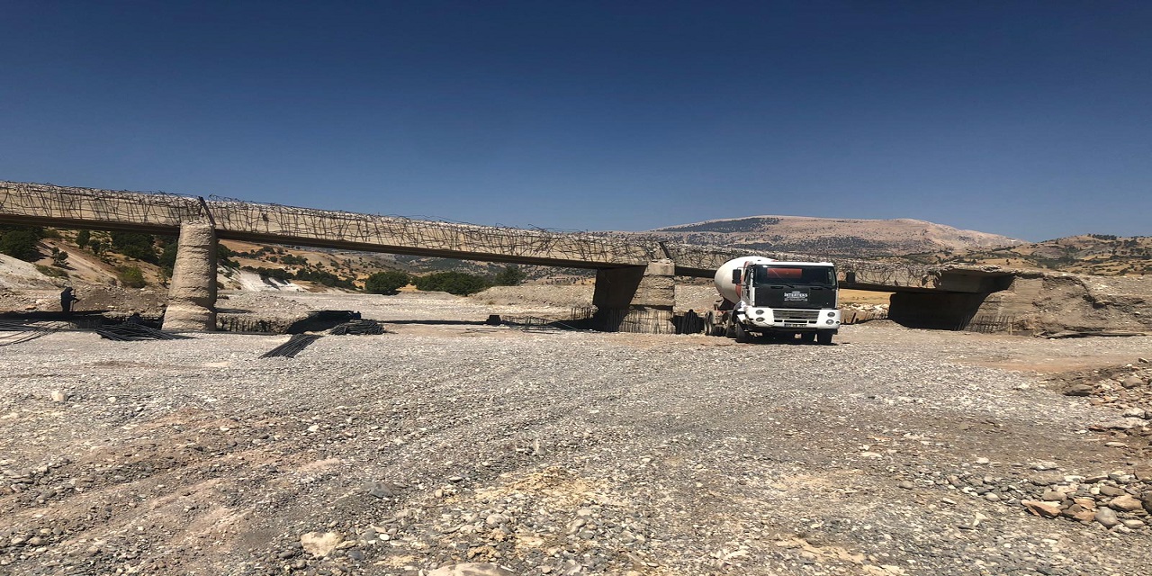 Geçgeç Köprüsü bakıma alındı