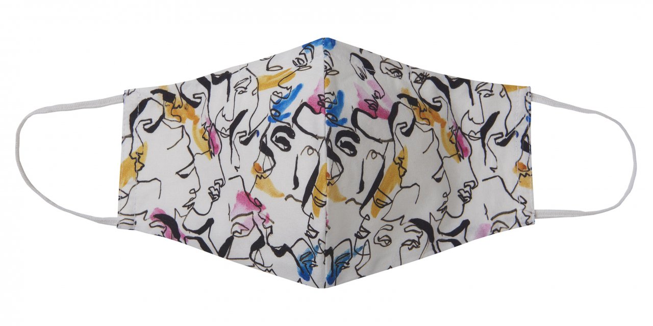 Taç’tan yıkanabilir antibakteriyel yüz maskesi!