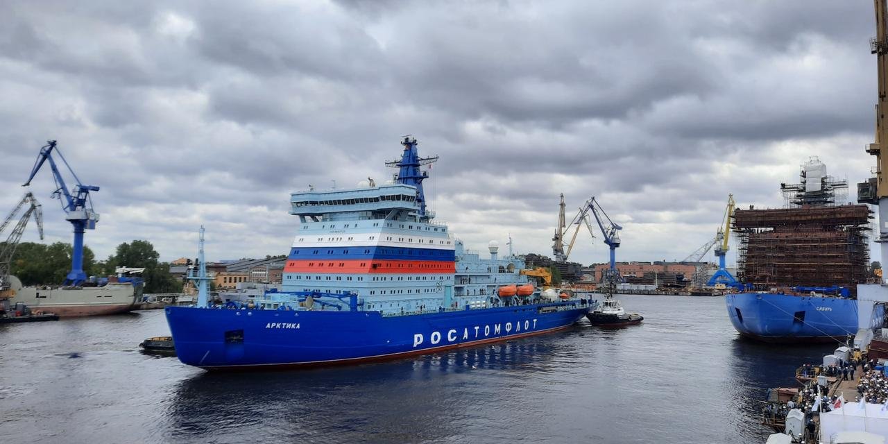 Nükleer Buzkıran Arktika Murmansk’a Doğru Yola Çıktı