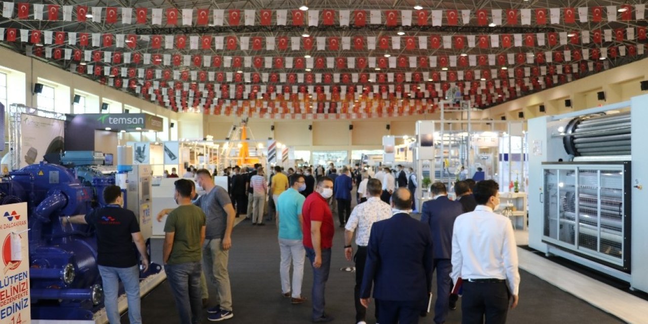 Kahramanmaraş'ta Uluslararası Tekstil Makineleri Fuarı açıldı