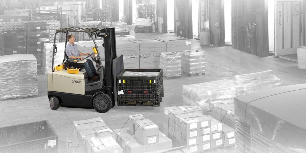 Crown FC 5225 serisi akülü forkliftlerde kaçırılmaz sonbahar fırsatı