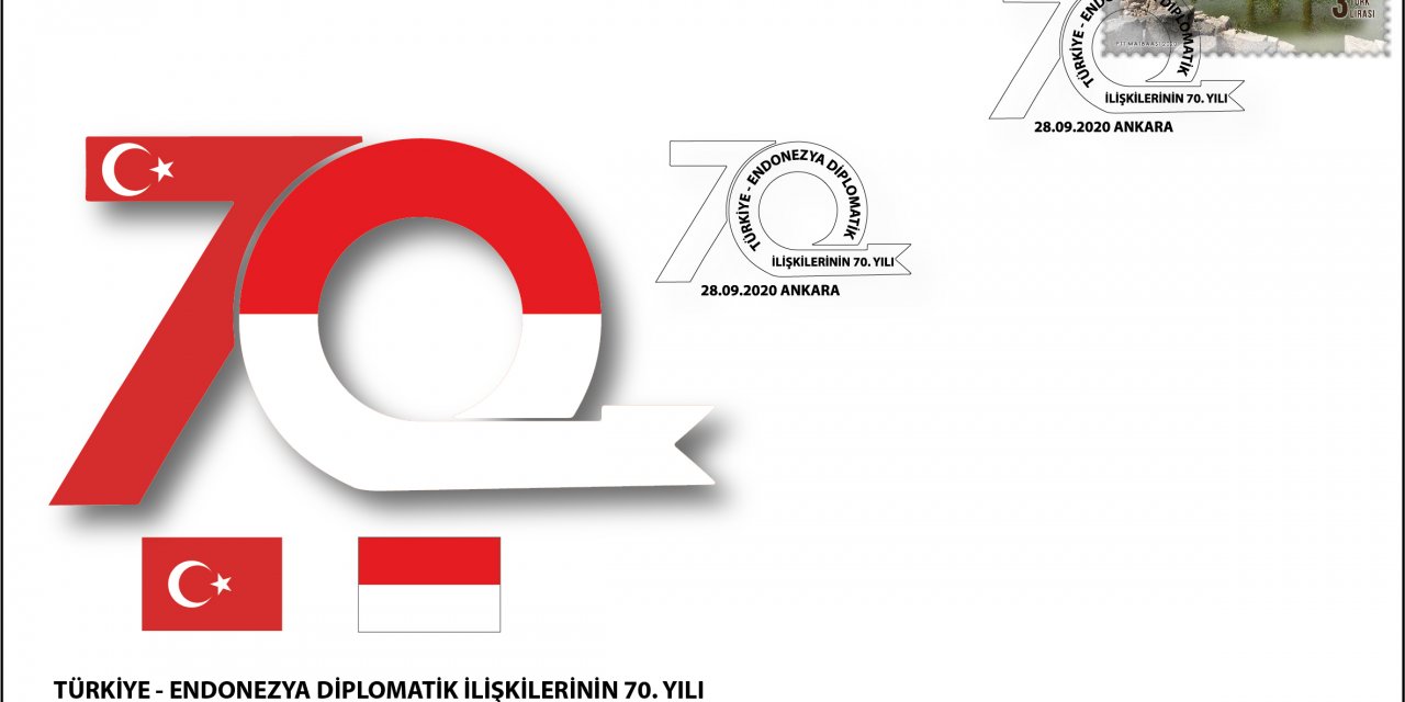PTT AŞ’den Türkiye-Endonezya diplomatik ilişkilerin 70. Yılı konulu özel gün zarfı