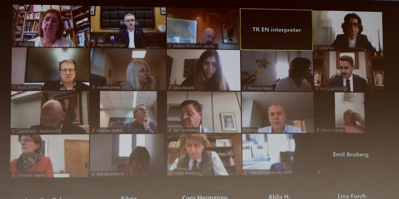 Güngör AB Bölgeler Toplantısına katıldı