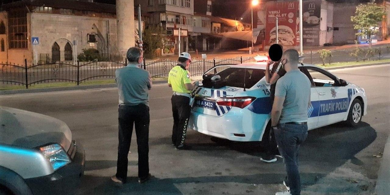 Kahramanmaraş’ta kurallara uymayan sürücülere ceza yağdı