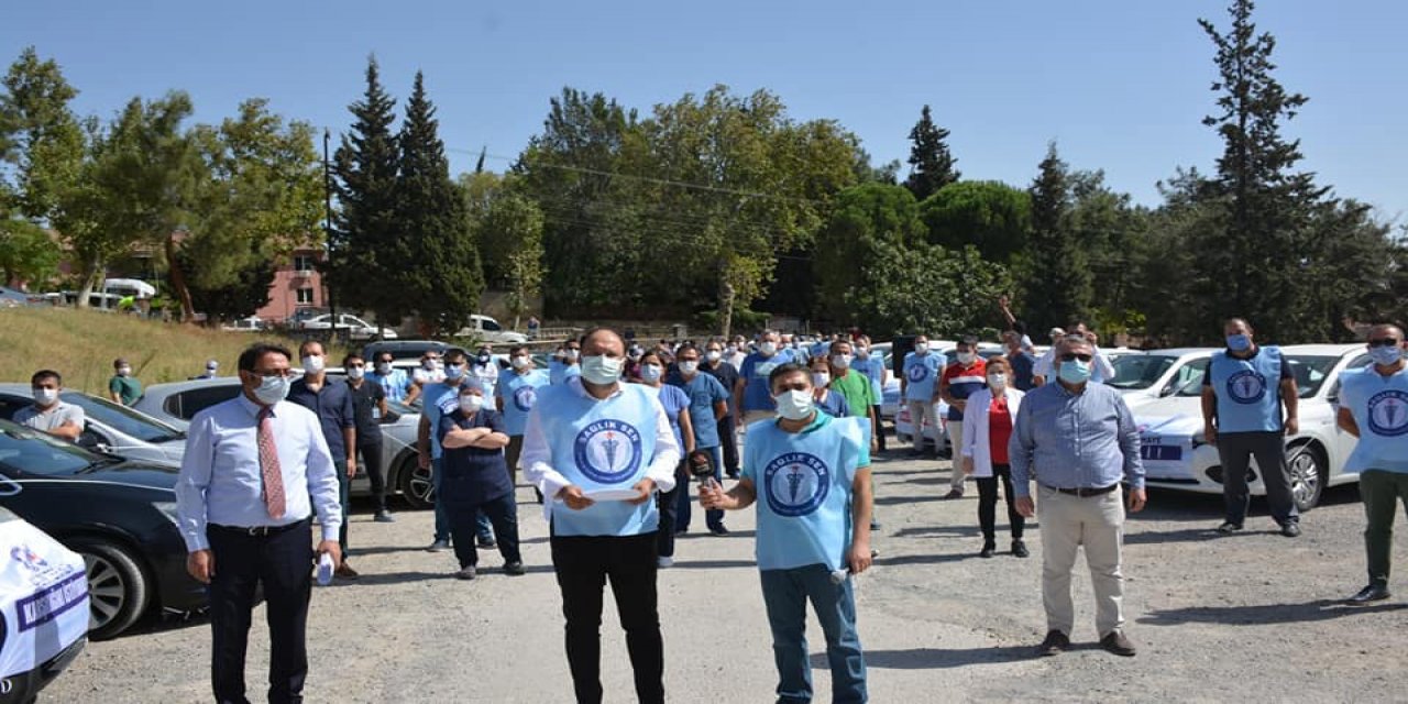 Sağlıkçılar 81 İl’de seslerini duyurdular