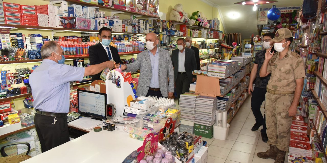 Göksun’da koronavirüs denetimleri gerçekleştirildi