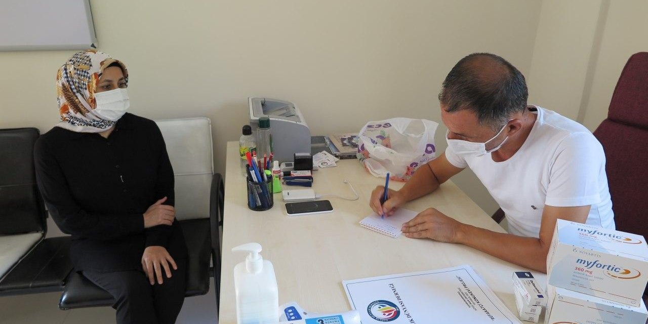 Kahramanmaraş'ta Kullanılmayan ilaçları ihtiyaç sahiplerine ulaştırıyor 