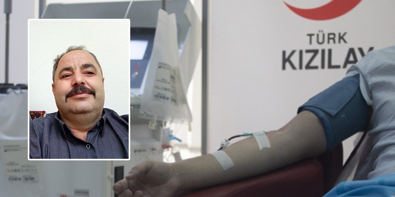 Elbistanlı çiftçi, immün plazma bağışı gönüllüsü oldu
