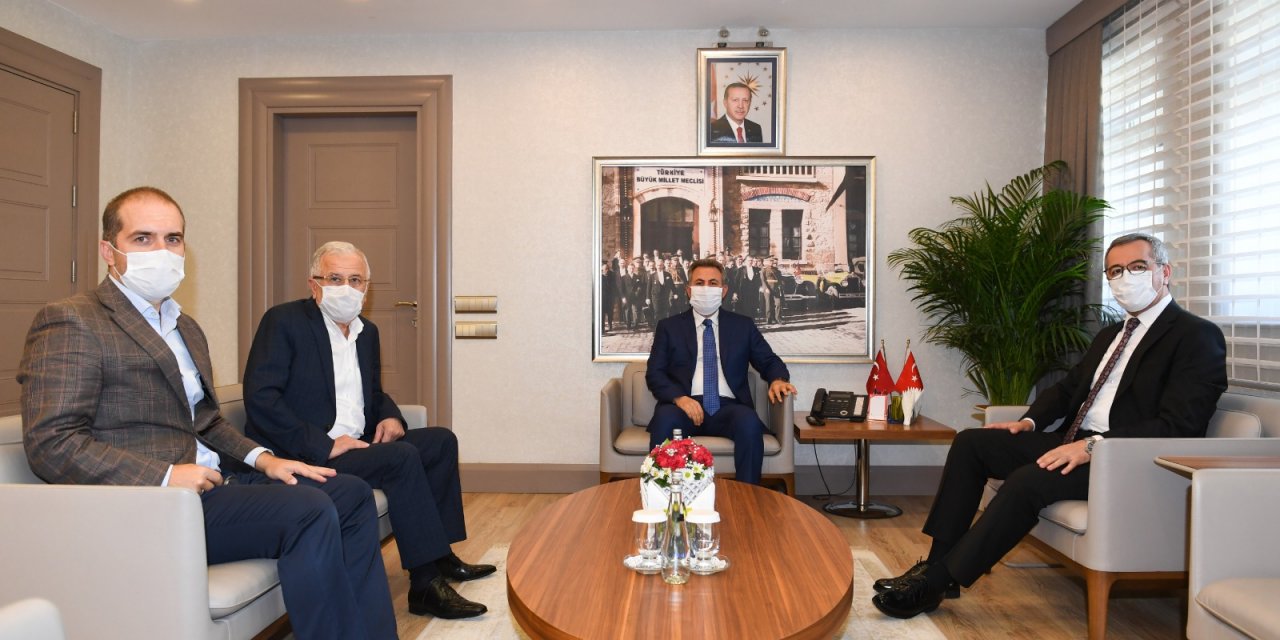 Başkan Güngör’den Mersin ve Adana Ziyareti