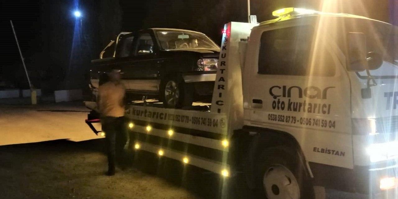 Kahramanmaraş'ta far avcılarının araçlarına el konuldu