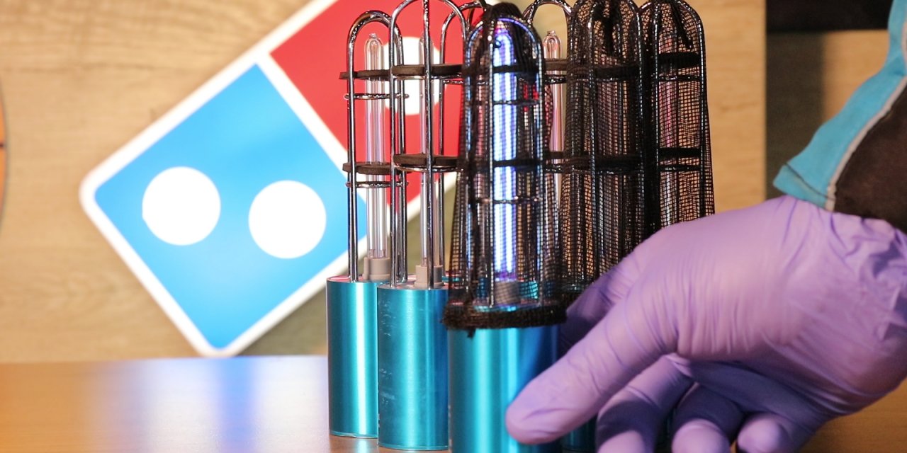 Domino’s şubelerinde “UV sterilizasyon” dönemi