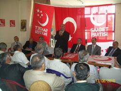 Saadet Partisi İlçe Kongreleri Devam Ediyor