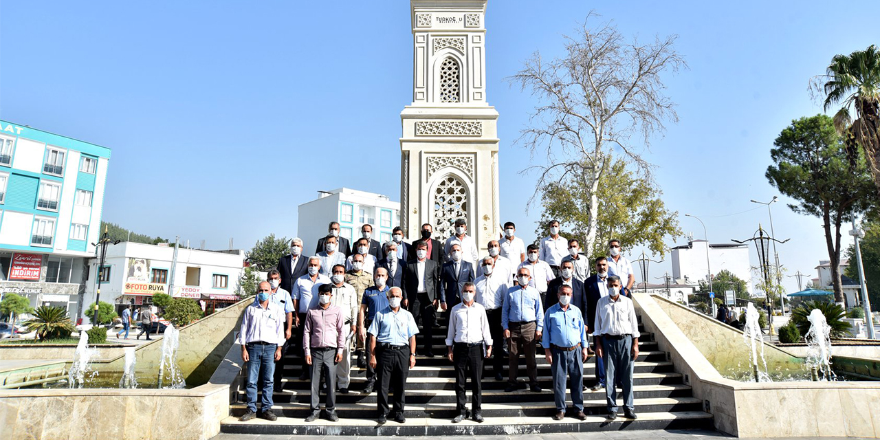 Türkoğlu Belediye Başkanı Okumuş, muhtarlarla bir araya geldi