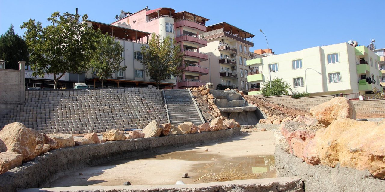 Pazarcık’a yeni park inşa ediliyor