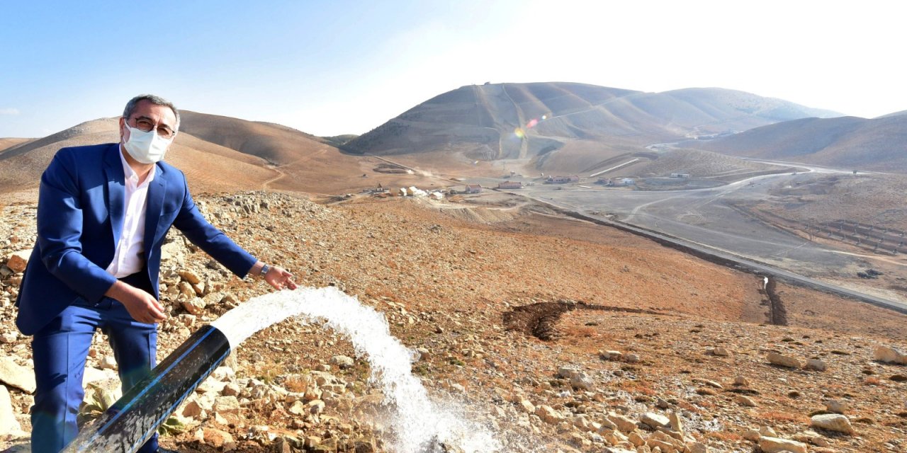 Yedikuyular’ın içme suyu sorunu çözüldü