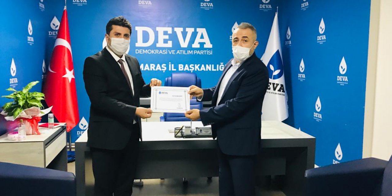 Deva Partisi’nin Dulkadiroğlu ilçe başkanı belli oldu