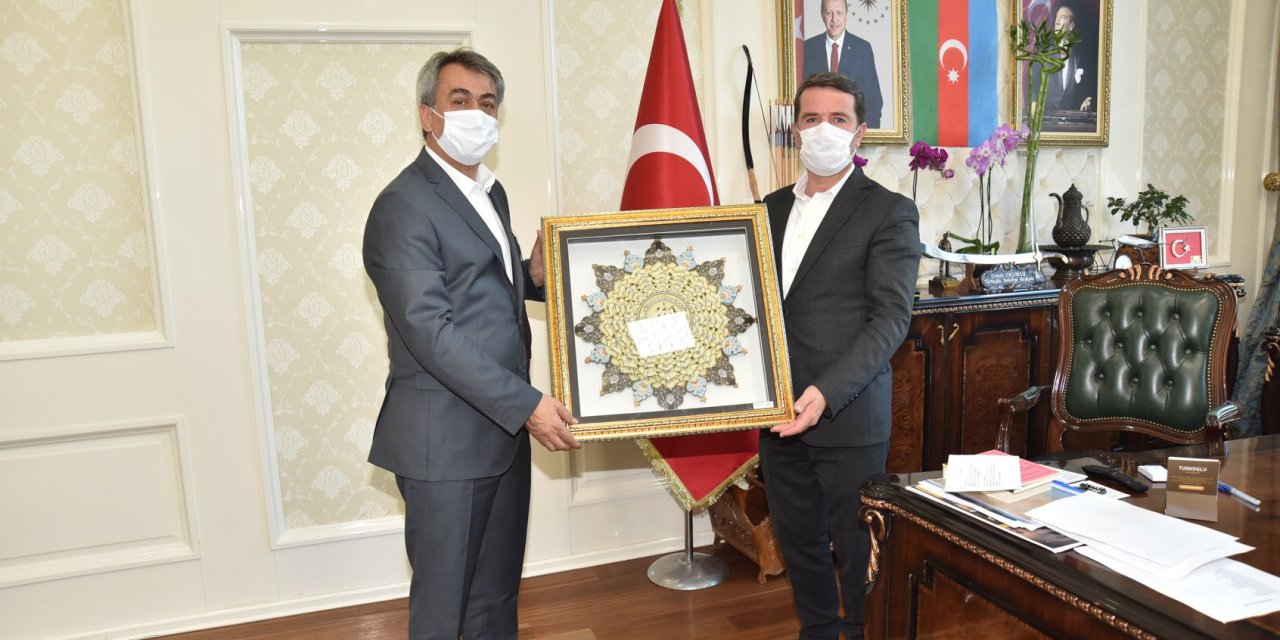 Batman İl Emniyet Müdürü Osman Okumuş'u ziyaret etti