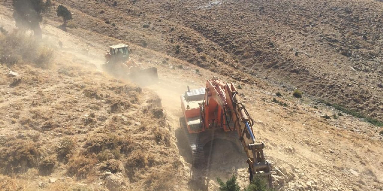 Afşin’de 15 kilometrelik yayla yolu açılıyor