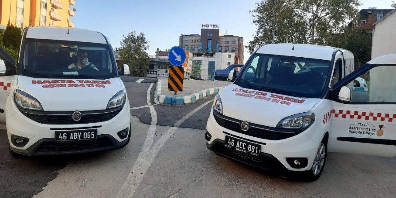 Kahramanmaraş’ta "hasta taksi" uygulaması