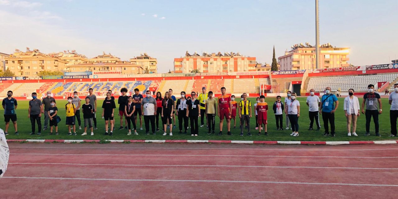 Kahramanmaraş’ta 29 Ekim şerefine atletizm turnuvası düzenlendi