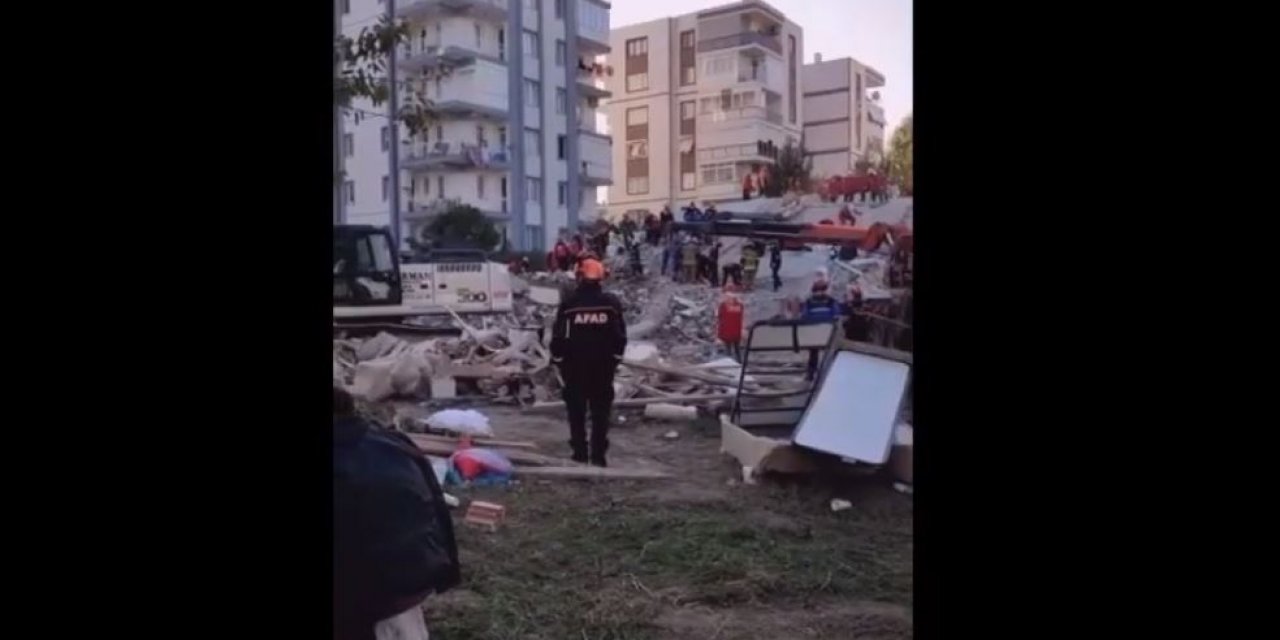 İzmir’de arama ve kurtarma çalışmamaları devam ediyor