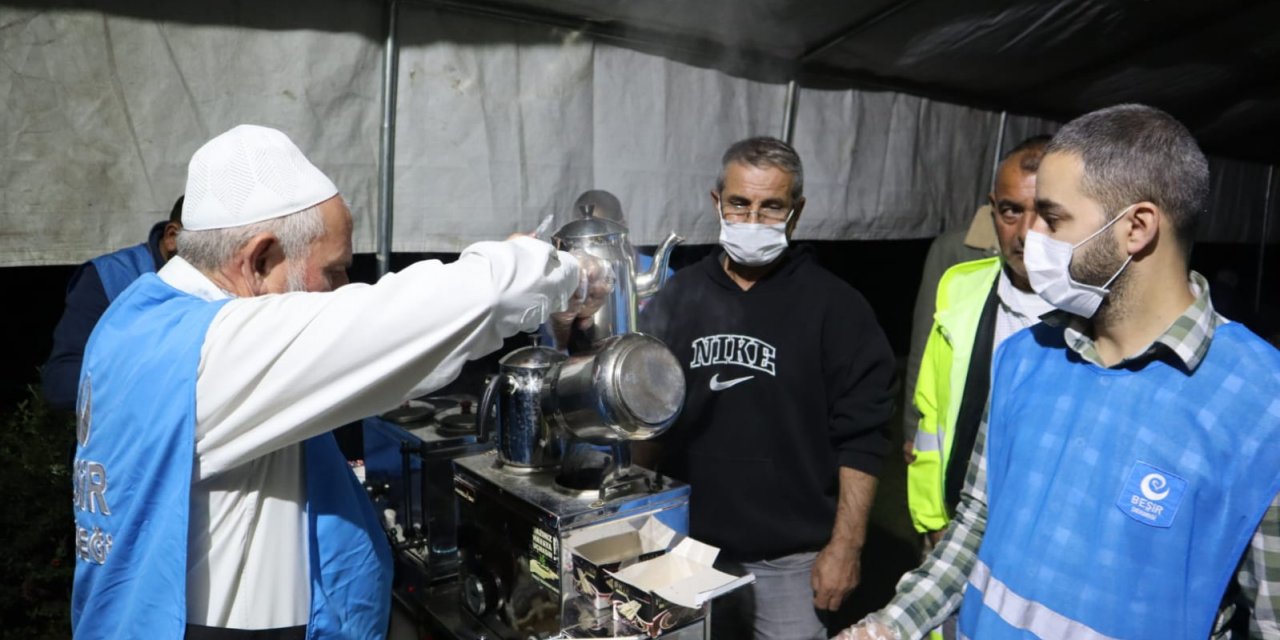 Beşir Derneği’nden afetzedelere destek