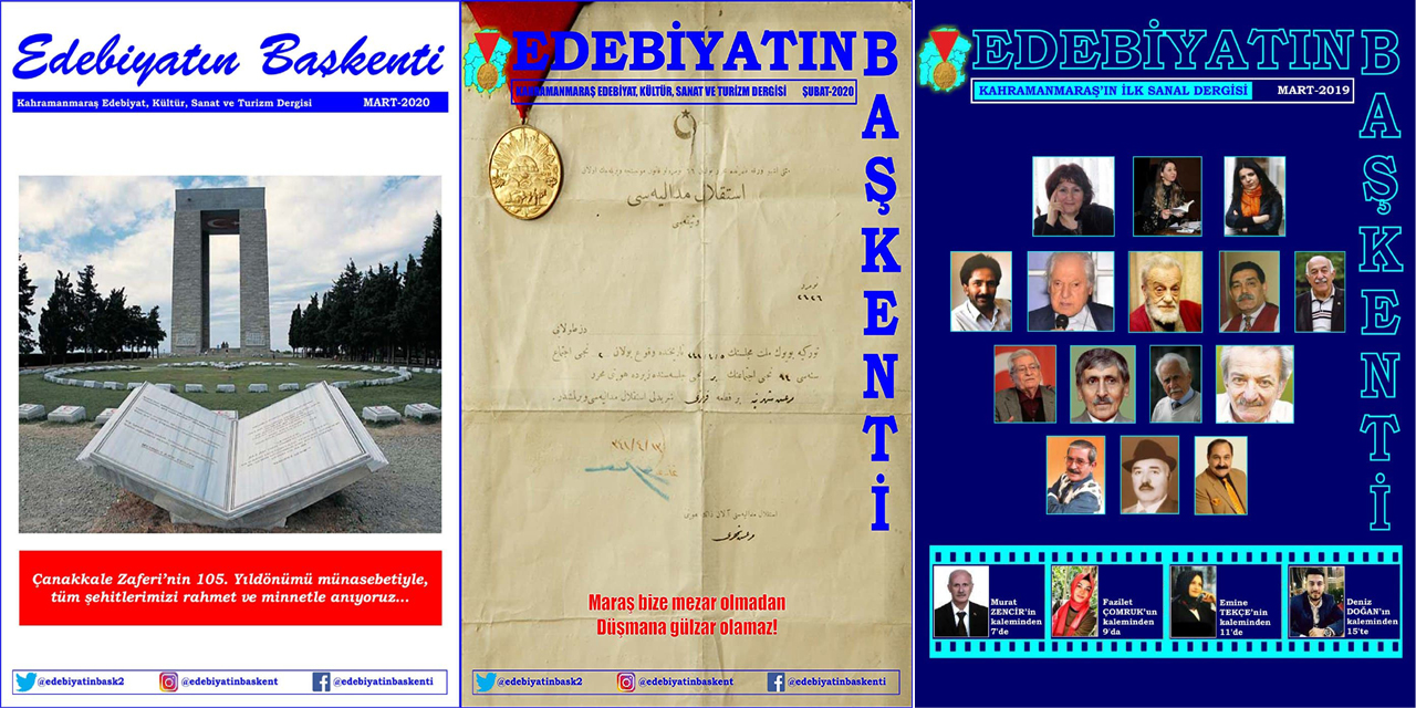 Kahramanmaraş’ın sanal dergisi gönüllere dokunuyor