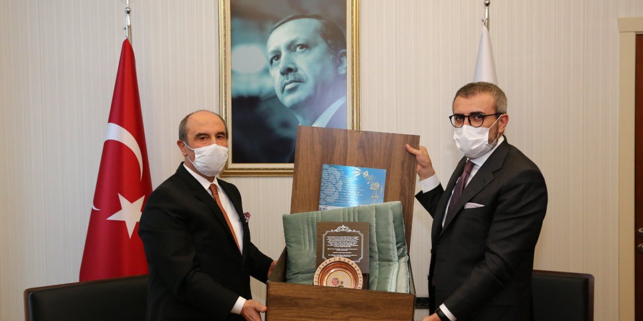 Mahir Ünal KMTSO Başkanı Balcıoğlu’nu ağırladı