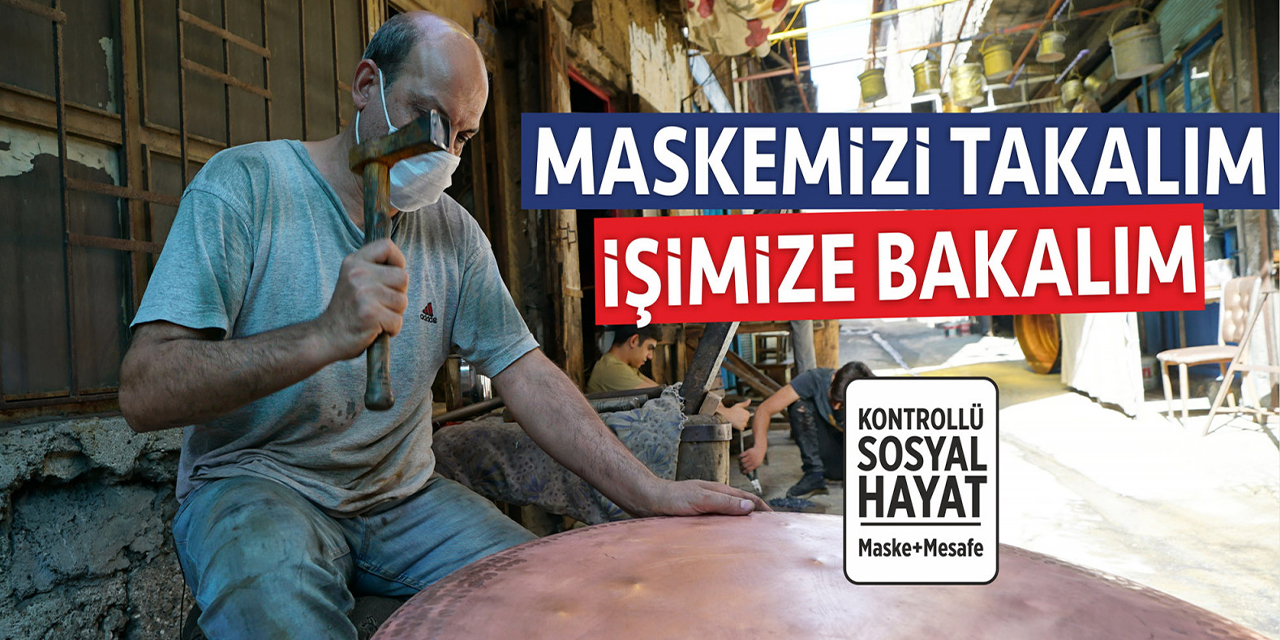 Kahramanmaraş Büyükşehir Belediyesi: Maskemizi takalım, işimize bakalım