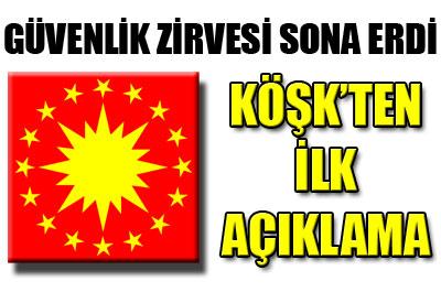 Cumhurbaşkanlığından ilk açıklama