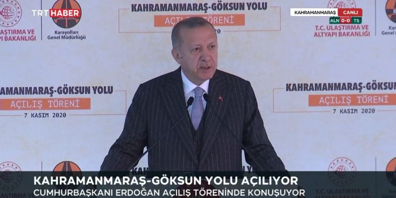 Kahramanmaraş’ta tarihi gün! Kahramanmaraş-Göksun karayolu açıldı