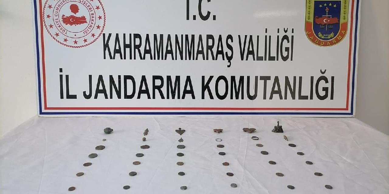 Kahramanmaraş’ta tarihi eser operasyonu