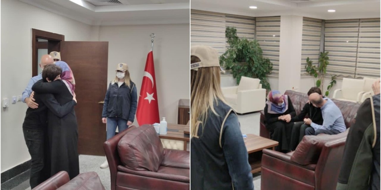 İkna edilen terörist Şırnak'ta ailesine kavuştu