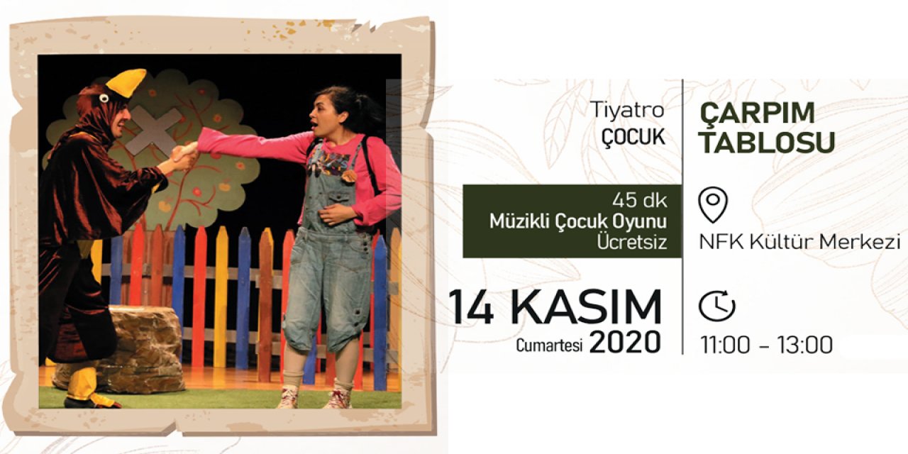 Kahramanmaraş’ta Kasım etkinlikleri tiyatro ile devam edecek