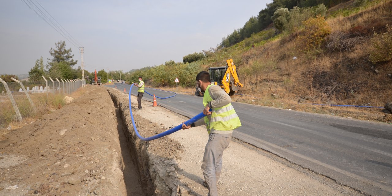 Kürtül mahallesinde şebeke yenileme çalışmaları tamamlandı