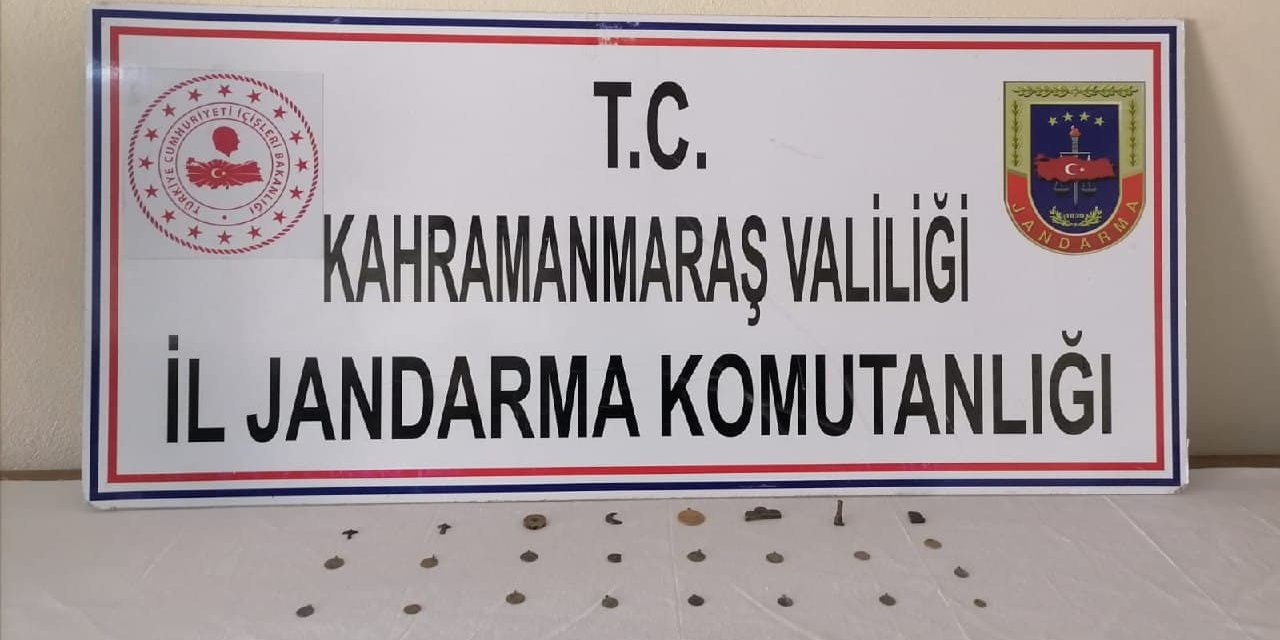 Kahramanmaraş'ta tarihi eser kaçakçıları yakalandı