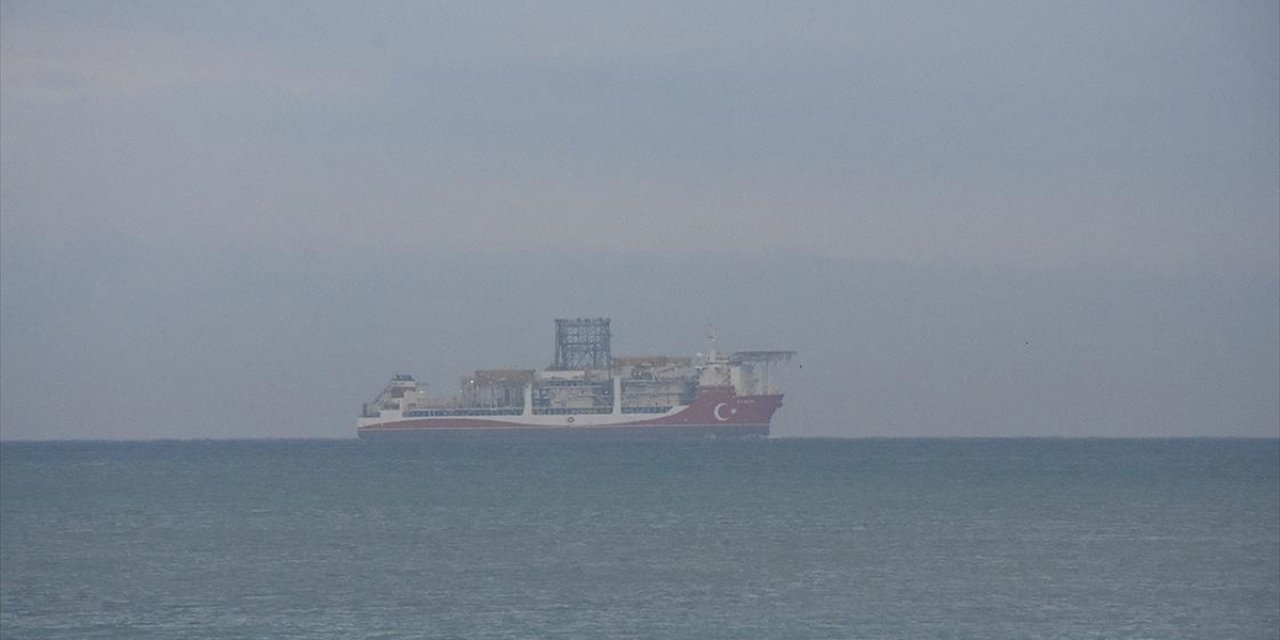 Kanuni sondaj gemisi Zonguldak açıklarında