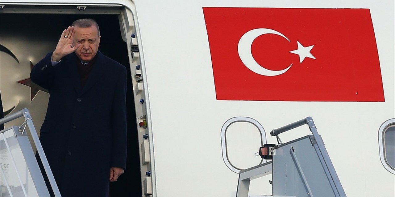Cumhurbaşkanı Erdoğan yarın Kuzey Kıbrıs Türk Cumhuriyeti'ne gidecek