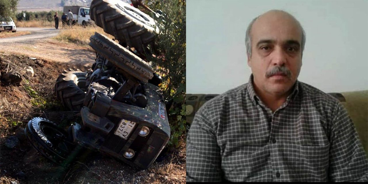 Kilis'te kendi kullandığı traktörün altında kalan sürücü öldü