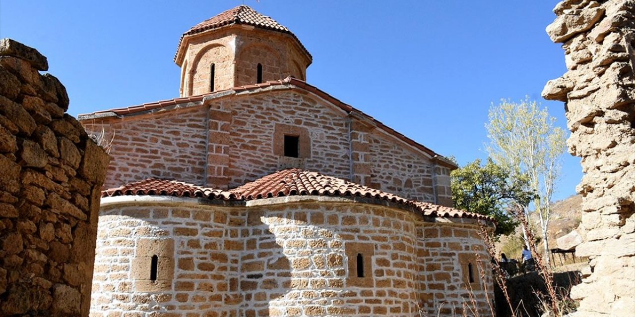 670 yıllık İmera Manastırı'nda kısmi restorasyon tamamlandı